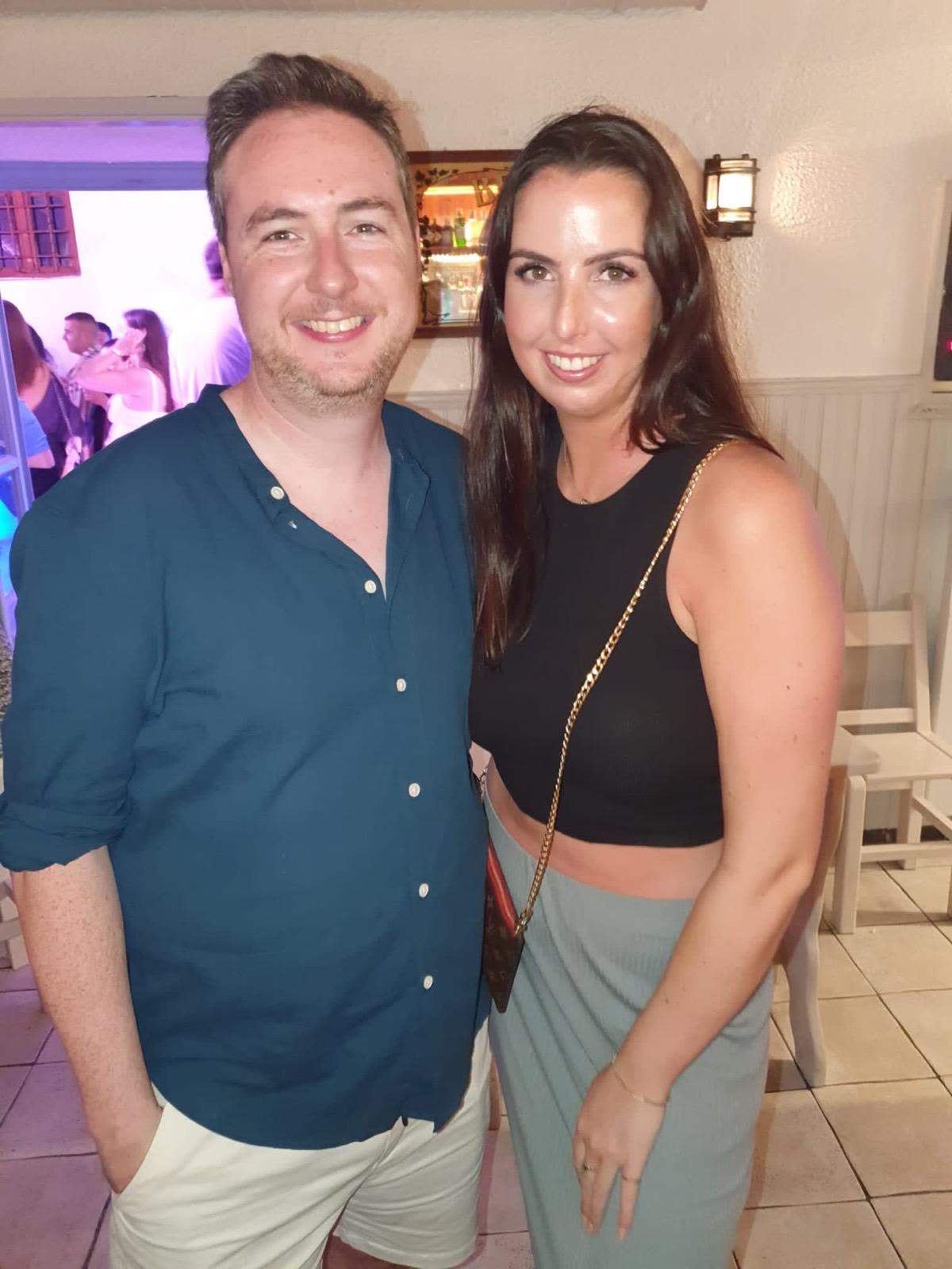 Dressed up on a night out together